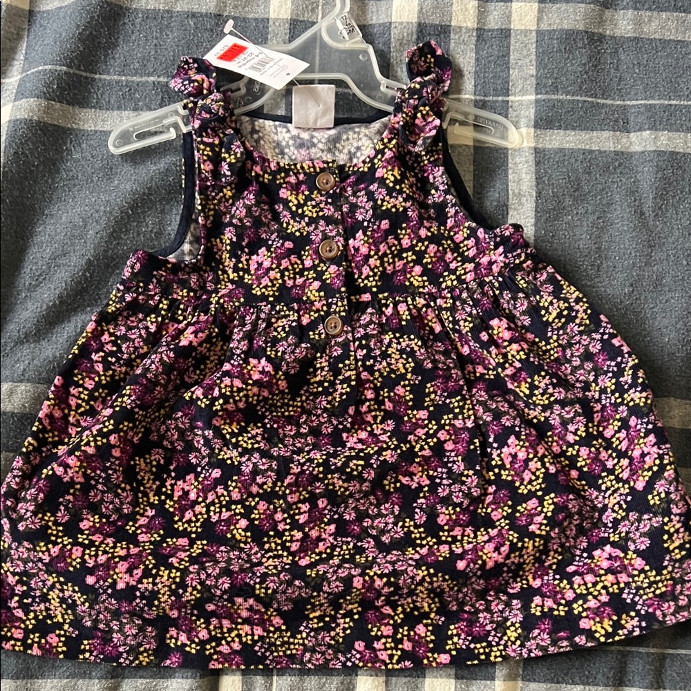 GAP Baby Dress in Pink and Yellow Floral